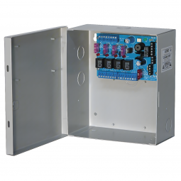 Altronix, ACM4CBE Access Power Controller, 4 Fused Relay Outputs, FAI, with Enclosure